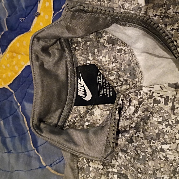 Nike Toddler 24M Gray Track Suit Set Pants Jacket - Picture 2 of 4